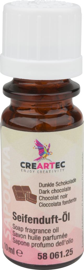 CREARTEC Seifenduftöl - Schwarze Schokolade 10ml - für die Herstellung von einzigartigen Seifen - Germany