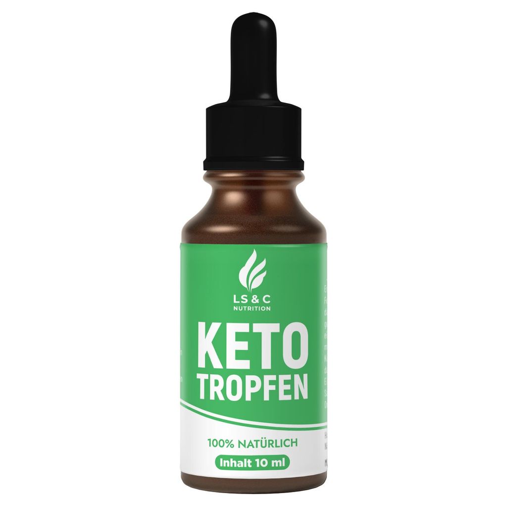 LS & C Nutrition | Keto Tropfen | Ideal für eine ketogene Ernährung | 100% Natürlich