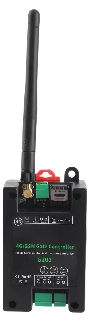 Ouvre-Portail GSM 4G : Commande à Distance sans Fil pour Garage et Accès