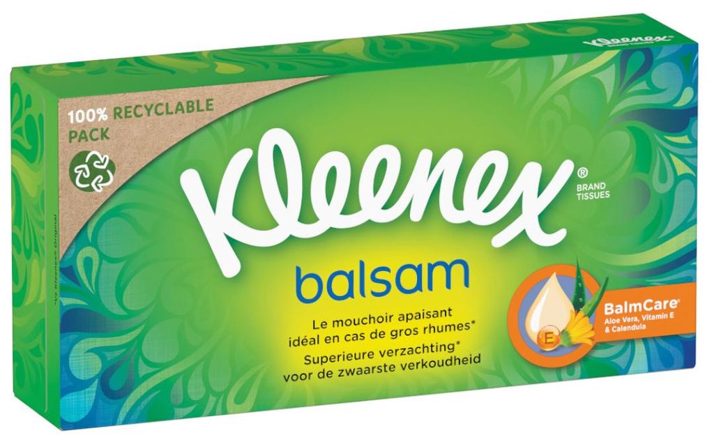 Kleenex Balsam zakdoeken 64 stuks Image du produit 