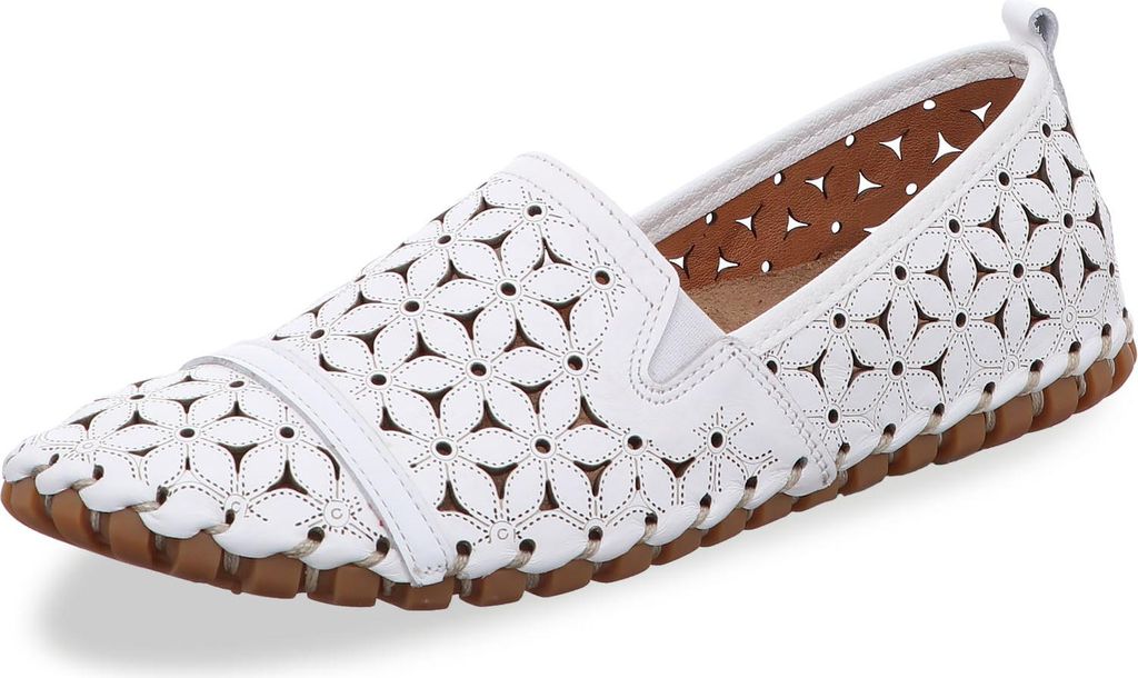 Gemini Damen Slipper weiß Größe 42