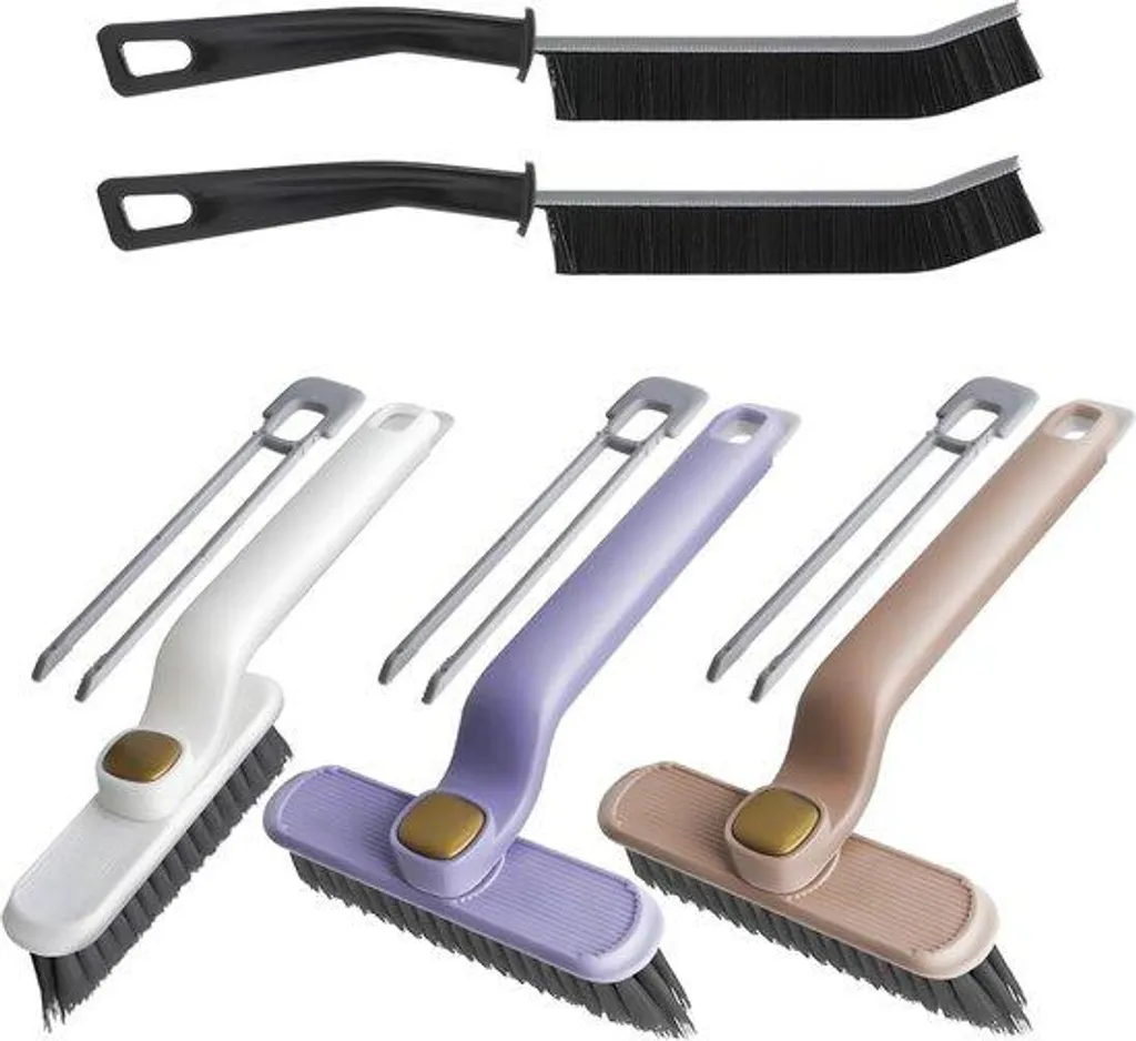 Brosse de Nettoyage pour Joints et Métaux en Acier - Kit de 5 Accessoires