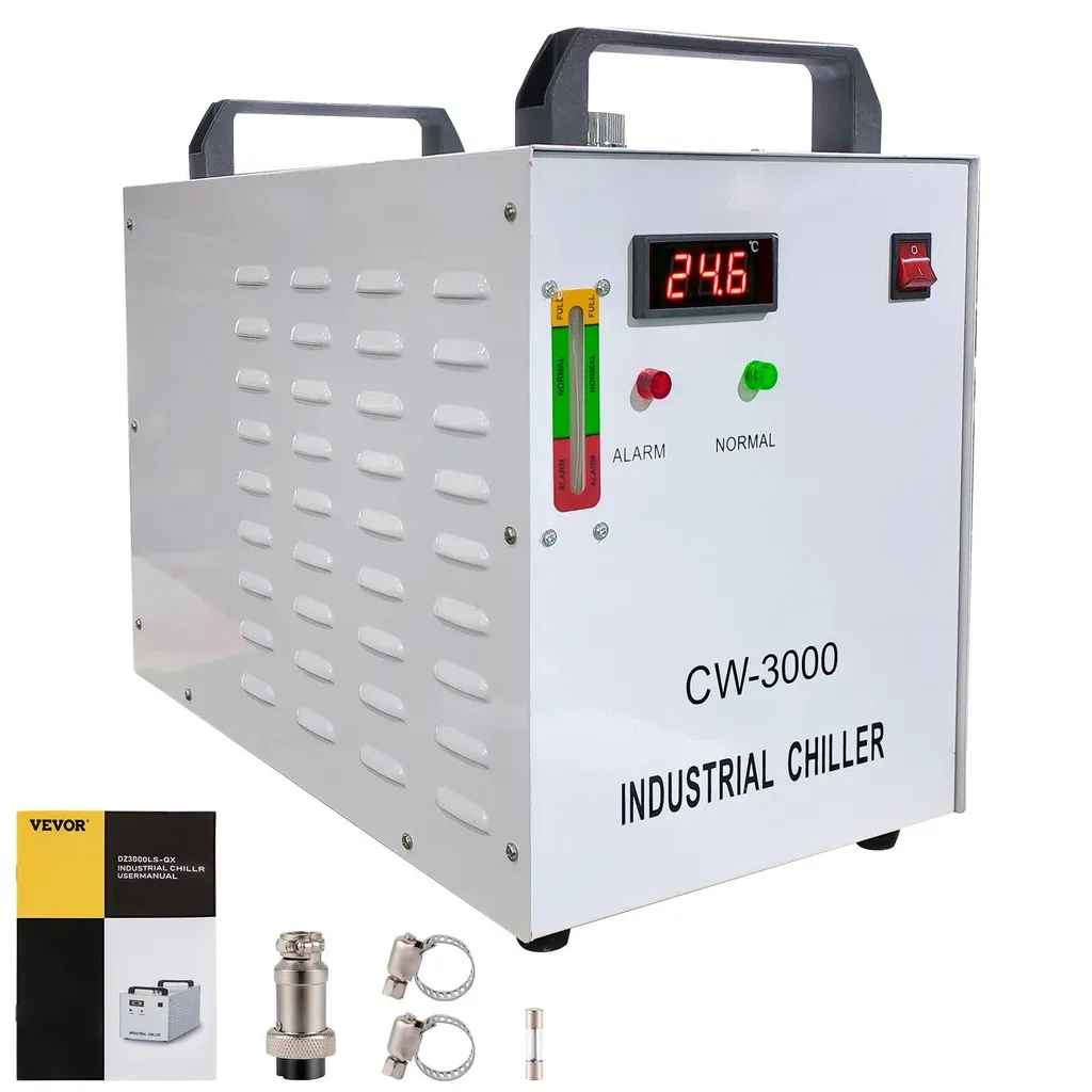 Refroidisseur d'eau pour machine laser CO2 60W 80W - Système de 9L