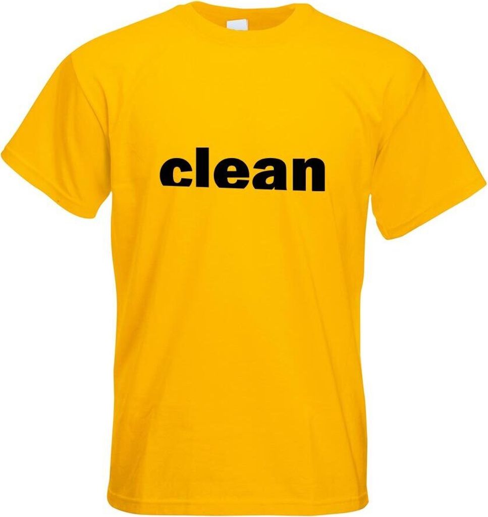 Kiwistar - T-Shirt - gelb - clean Motiv Bedruckt Funshirt Design Print - mit Motiv Bedruckt - Funshirt Design - Sport - Freizeit - Herren - XXL