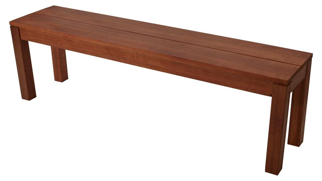 Bank 3-Sitzer BRASILIA, Material: Eukalyptusholz, Farbe: Produktbild 