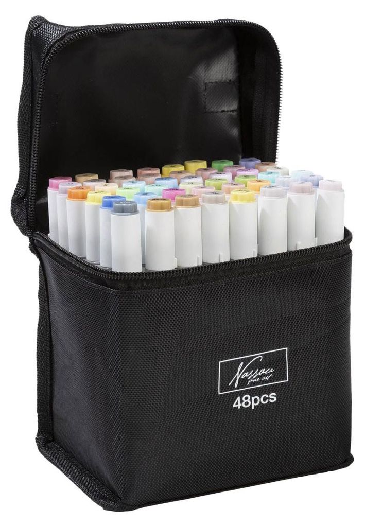 Nassau Pastelmarkers - 48st. Image du produit 