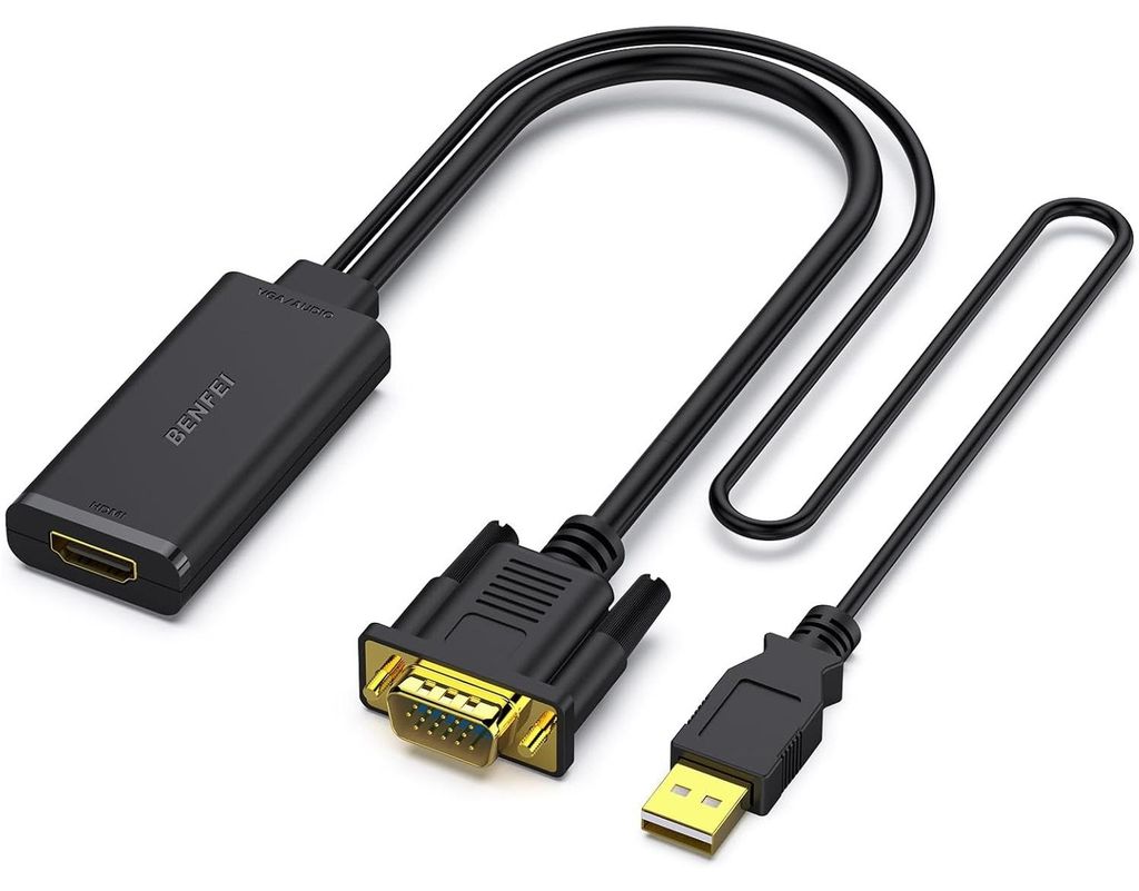BENFEI cavo adattatore VGA a HDMI con convertitore audio Immagine del prodotto 