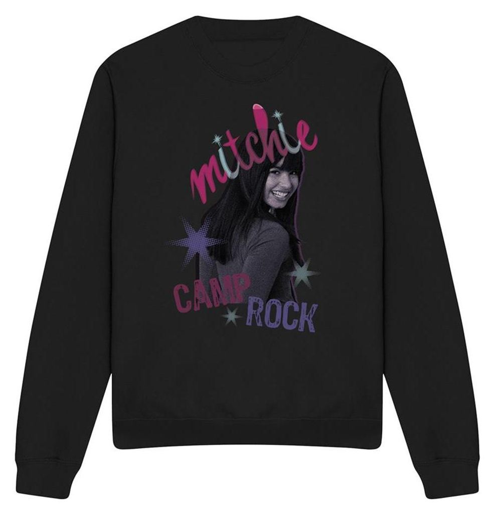 Camp Rock - Sweatshirt für Herren/Damen Uni TV34260 (XL) (Schwarz)