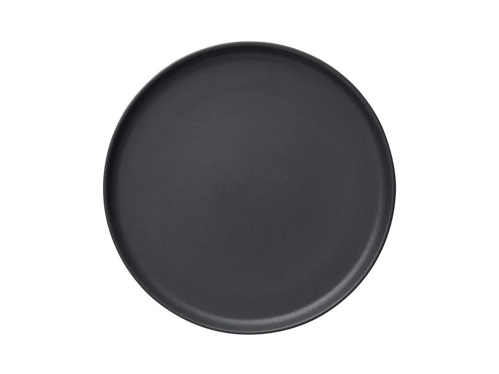 Piatto ROCKZZERO One Midnight 28cm | Gres Fatto a Mano in Portogallo
