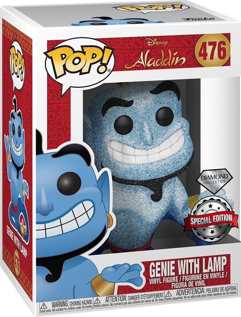 Disney Aladdin - Ginie With Lamp 476 Diamond - Funko Pop! - Vinyl Figur