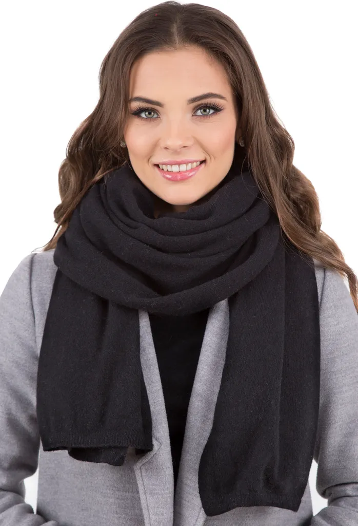 Écharpe d'hiver classique pour femmes, protection cou contre le froid intense