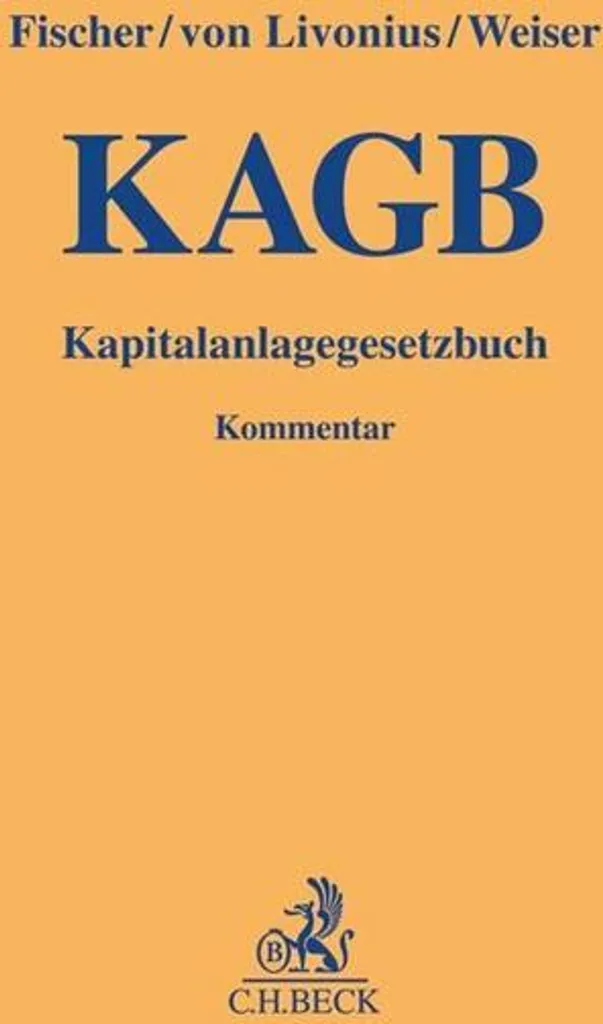 Livre Kapitalanlagegesetzbuch - Manuel juridique de la finance 2026
