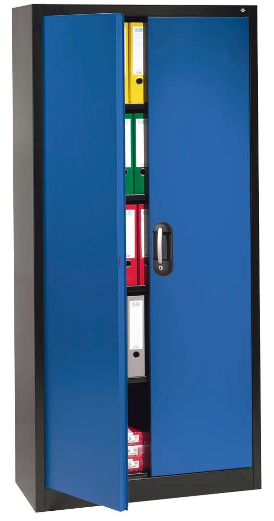 CP Stahlschrank C 2000 Acurado 9280-000 anthrazit, enzianblau 93,0 x 50,0 x 195,0 cm