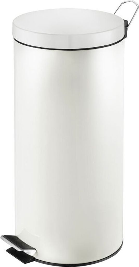 V-Part - Treteimer 30 Liter - Steel   - Weiß Image du produit 