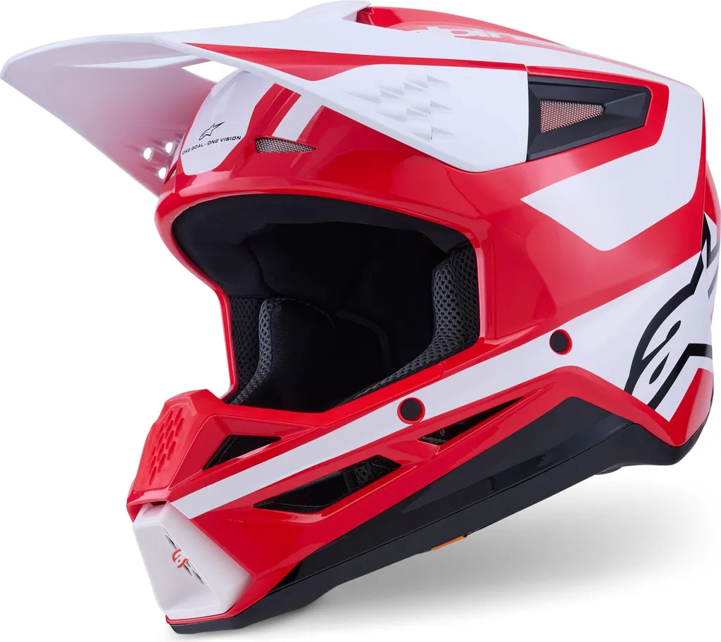 Casque Motocross Alpinestars S-M3 HEAT - Idéal Sorties Circuit Taille L