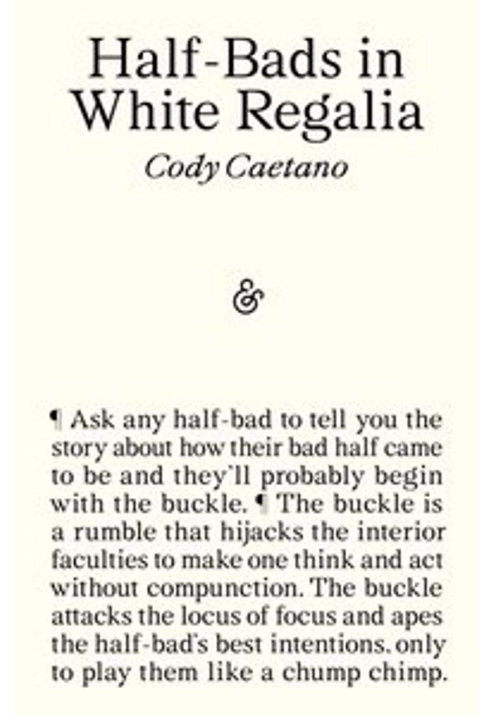 Half-Bads in White Regalia