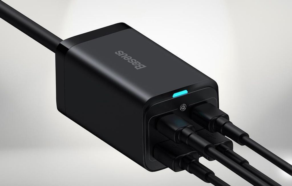 Baseus GaN3 Pro Wandladegerät 2xUSB-C + 2xUSB, 100W Produktbild 7