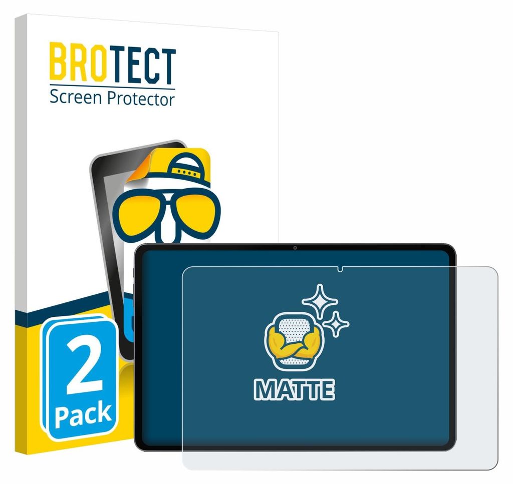 2x BROTECT Schutzfolie für Alldocube iPlay 70 Pad Pro Displayschutz Displayschutzfolie Folie Matt Entspiegelungsfolie