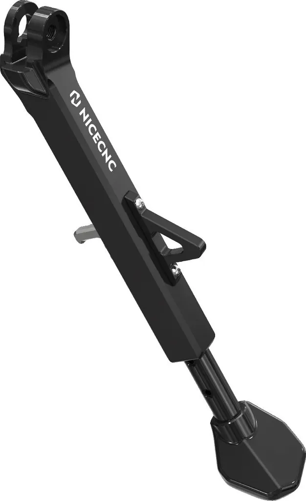 Pied réglable en alliage d'aluminium 6061 noir - 2 niveaux de réglage