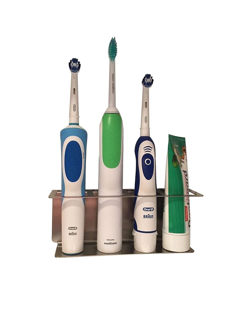 Zahnbürstenhalter Philips Sonicare für 2 Elektrische Zahnbürsten und 4 Aufsteckb 