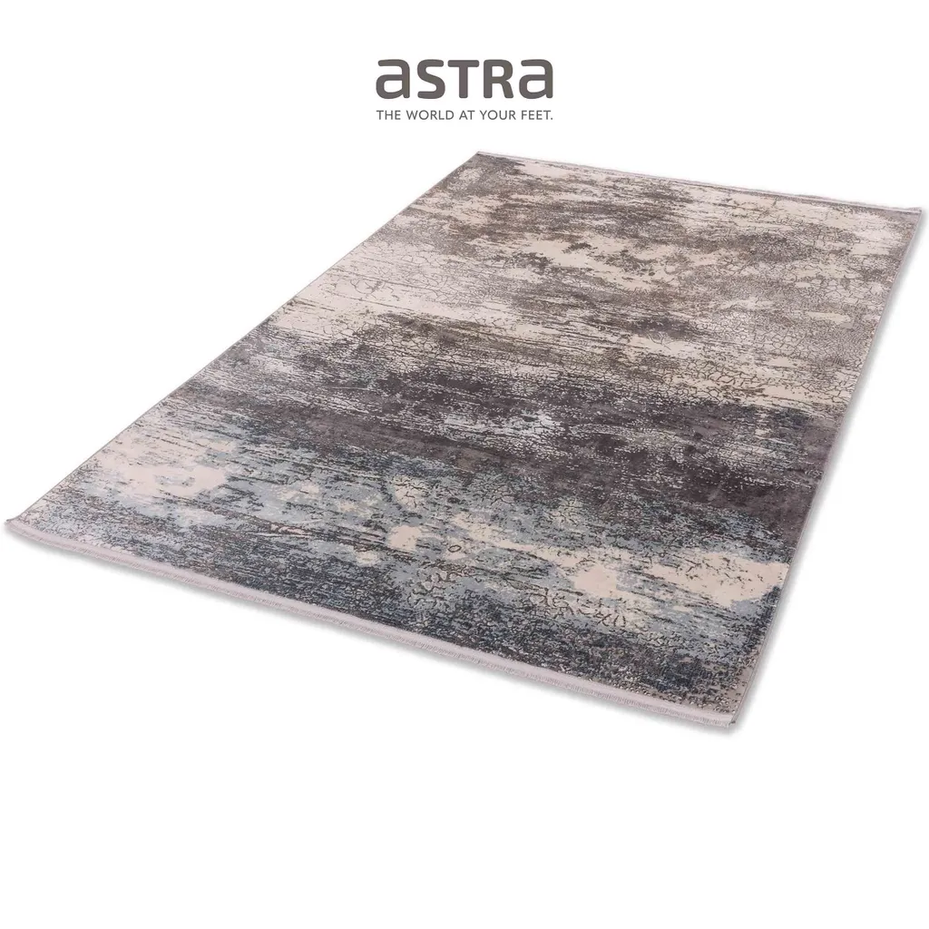 Tapis Design Beige Astra Mirano 133x190 cm - Textile Doux et Résistant