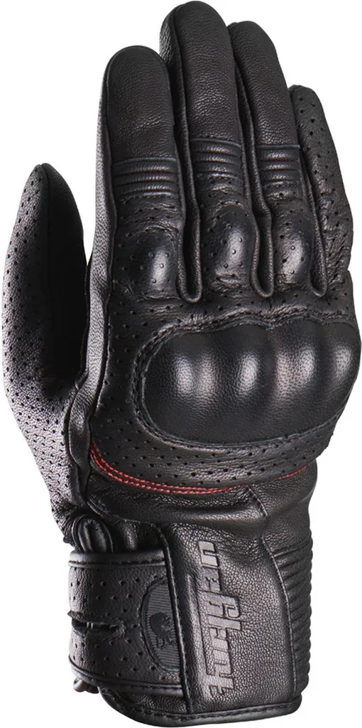 Gants de moto en cuir noir Furygan Dean XL pour scooter et roadster