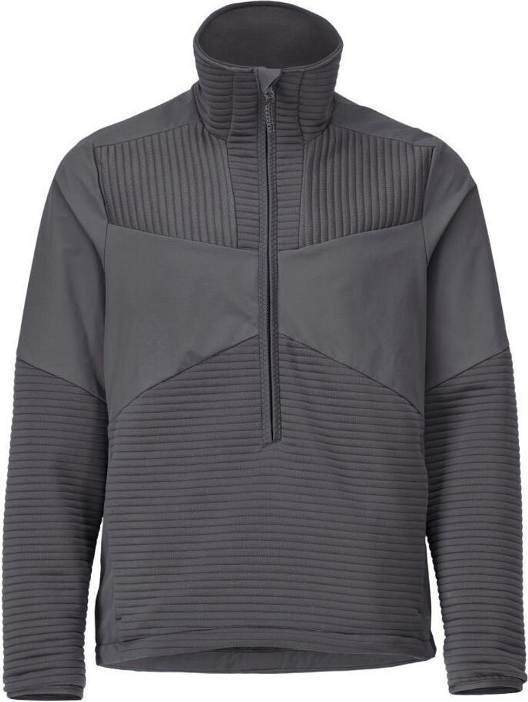 Mascot CUSTOMIZED Fleecepullover mit kurzem Reißverschluss und Futter 22005-681 Anthrazit M 265 g/m²