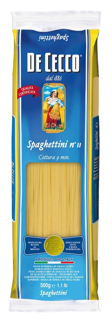 DE CECCO Spaghettini No. 11 Teigwaren 500,0 g Zdjęcie produktu 