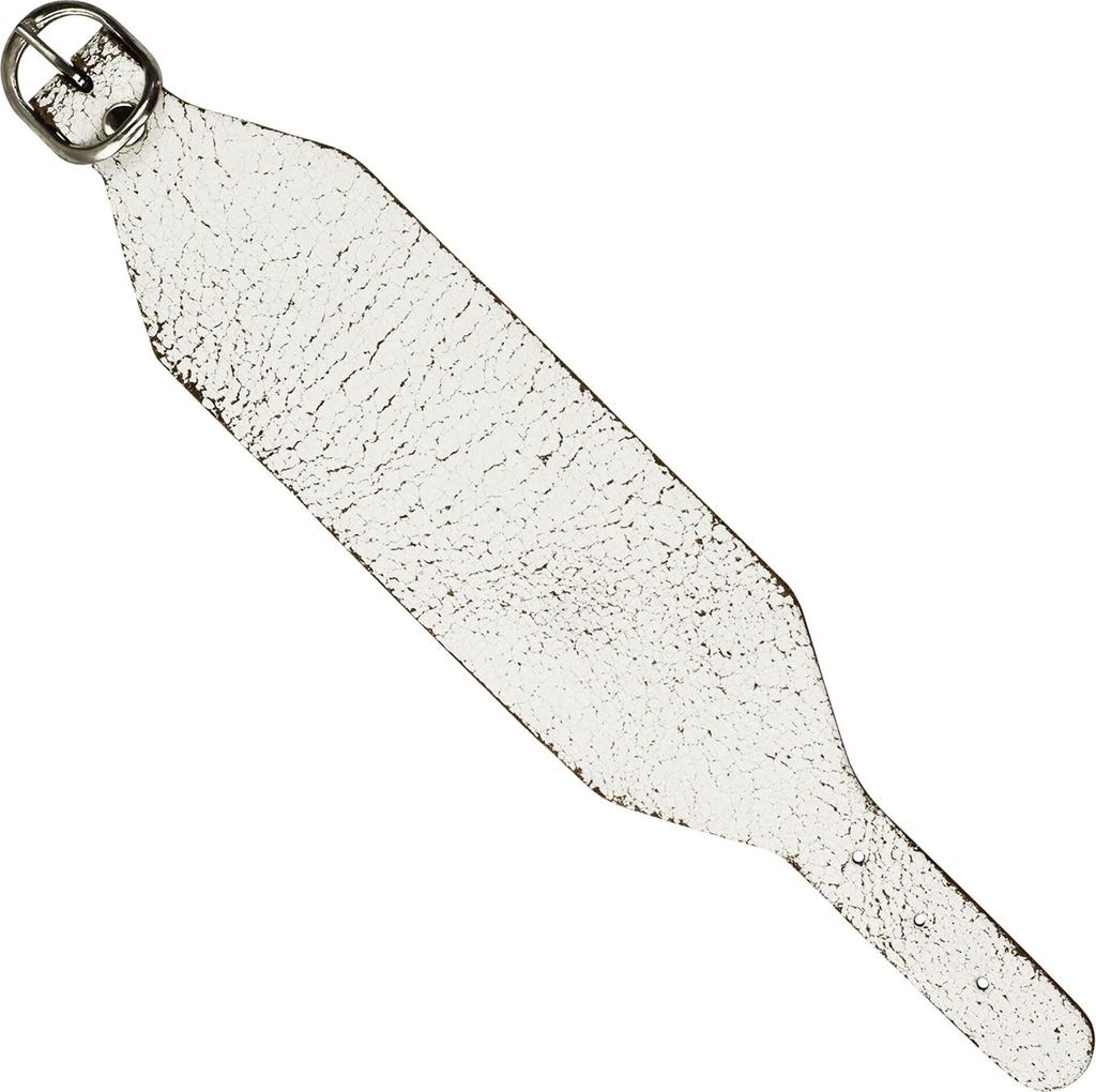 Lederarmband blank -L- Antikweiß - Armband aus Leder Produktbild 