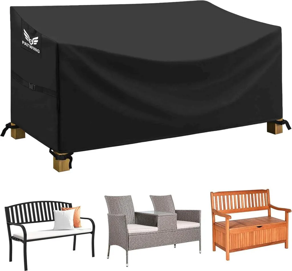Housse banc de jardin anti-UV et étanche : protégez votre banc du soleil
