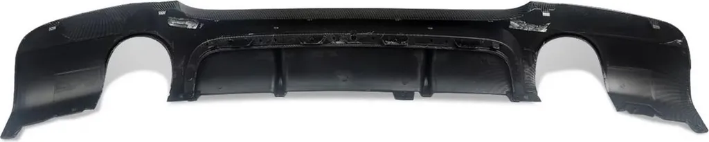 Diffuseur BMW E90 E91 Pack M Look Carbone - Double Sortie 328i 335i
