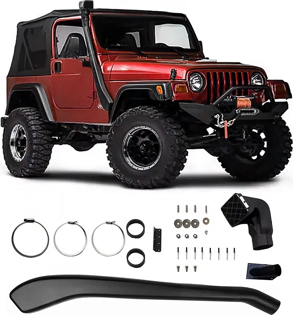 Schnorkel Jeep Wrangler TJ 96-06 Évitez l'Ingestion d'Eau et Poussière