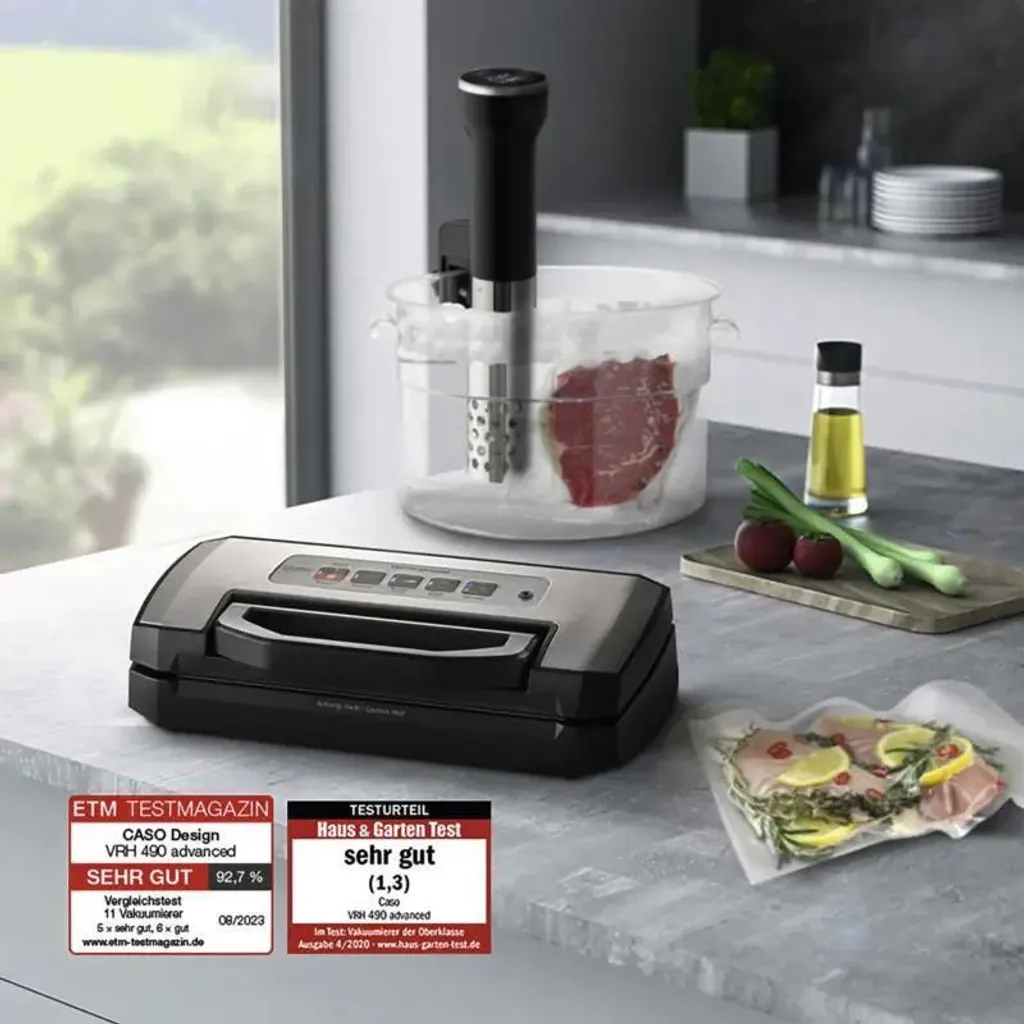 Conserver vos aliments plus longtemps avec le Caso VRH 490 Advanced - 4
