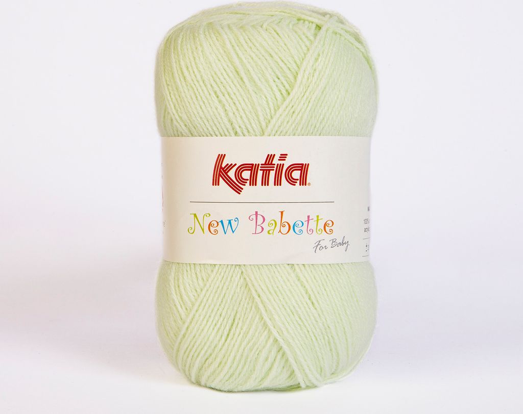 NEW BABETTE von Katia - PISTACHO CLARO (108) - 50 g / ca. Produktbild 