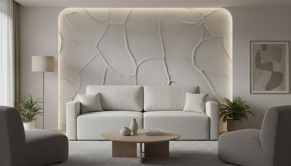 Wohnero24 Schlafsofa MONELLA 234 x 100 cm – modernes Sofa mit Schlaffunktion 154 x 200 cm & Bettkasten, RIVIERA Veloursstoff in Hellgrau