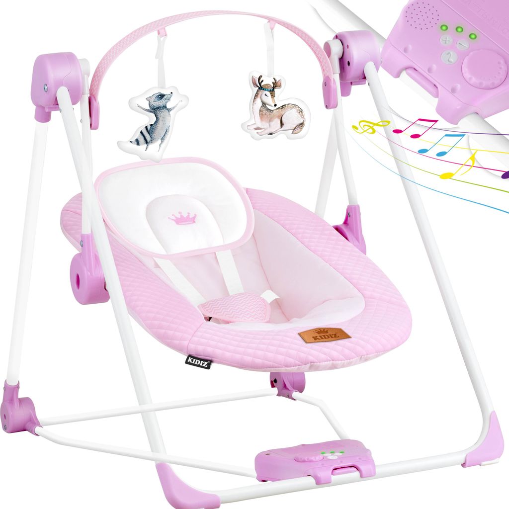 KIDIZ® Babywippe Babyschaukel mit 5 Produktbild 