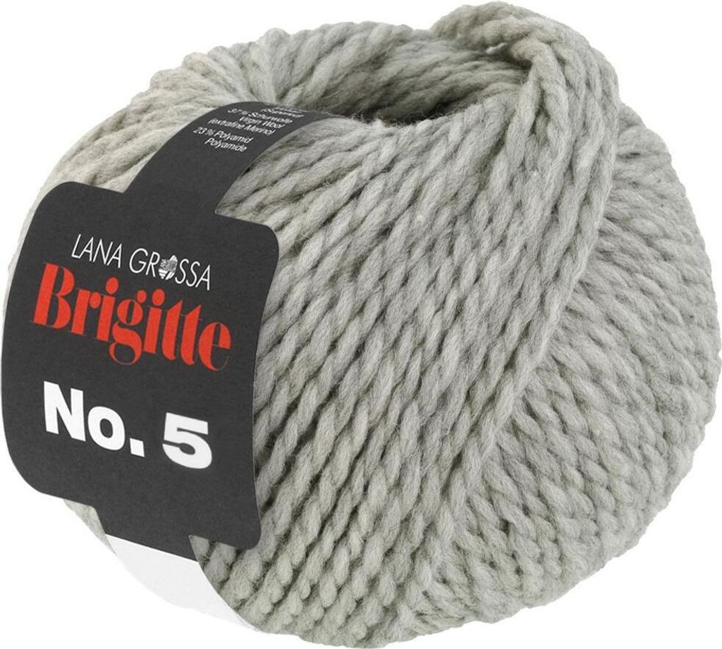 Lana Grossa BRIGITTE No. 5 NATURE 50 g 2-fach verzwirntes Produktbild 