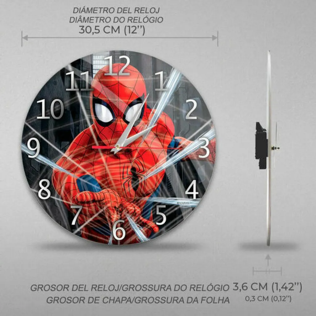 Orologio da parete Marvel Spiderman - 3