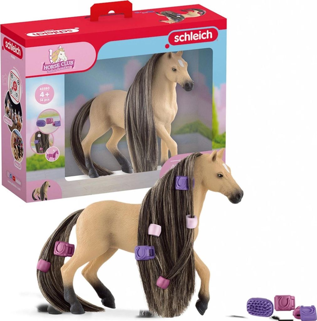 schleich HORSE CLUB Sofia’s Beauties 42580, Brushable hair, Obrázek produktu 