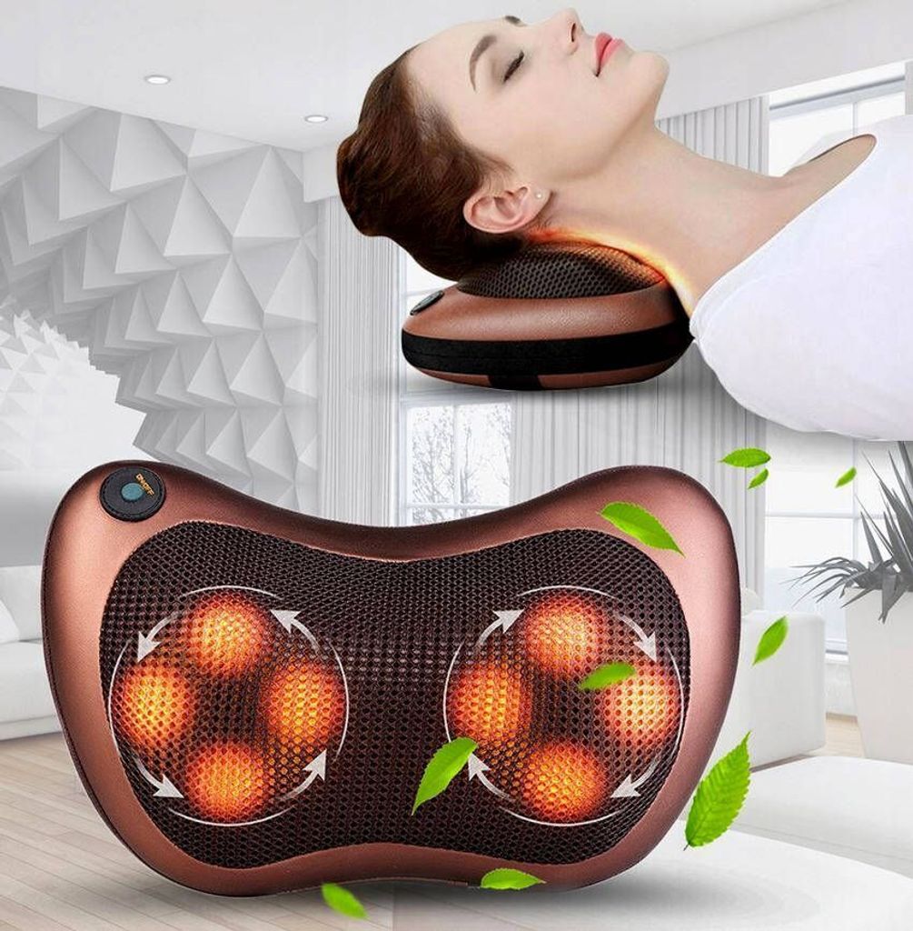 Cuscino per massaggio shiatsu BASS, marrone BP-BH12820-C Immagine del prodotto 