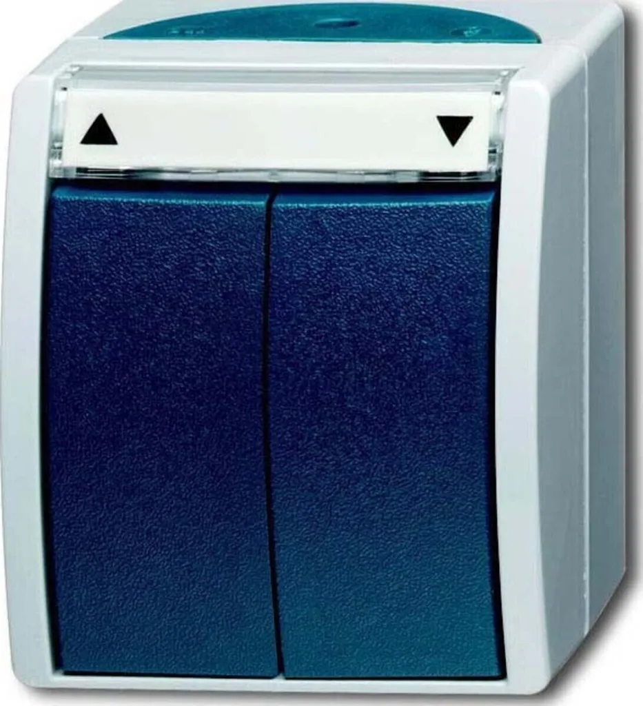 Busch-Jaeger 2621/4W-53 Ocean Bouton de Store IP44 Gris 1442-0-0469