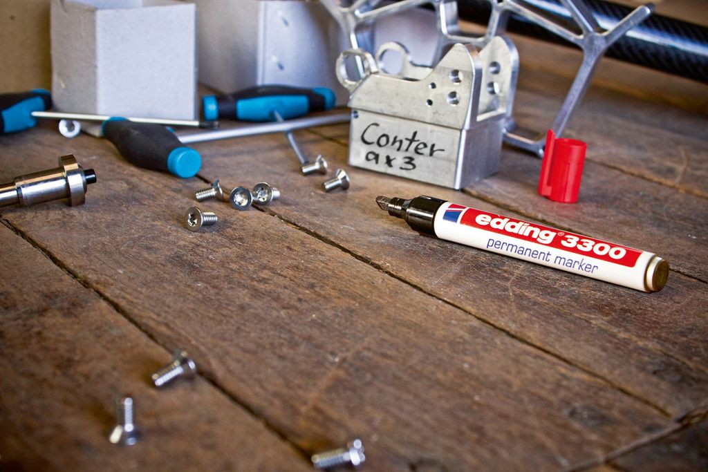 edding Permanentmarker 3300 4-3300012 1-5mm Keil grau