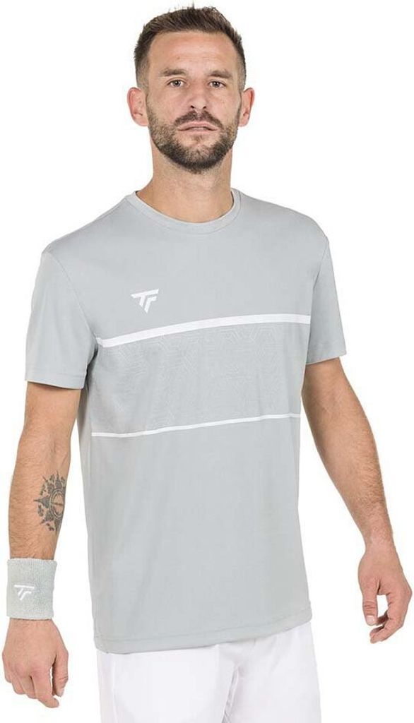 Tecnifibre Team Tech Kurzarm-t-shirt Grau S Mann Grau S