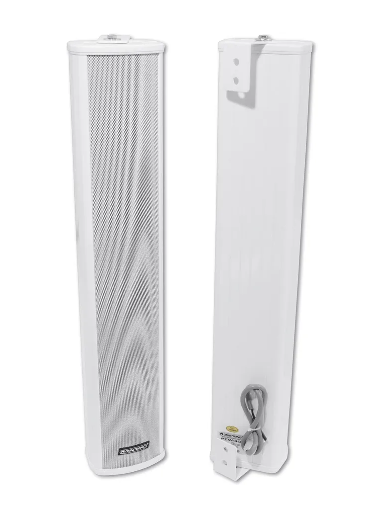 Haut-parleur d'ambiance Omnitronic 80710770 pour boutique et salon