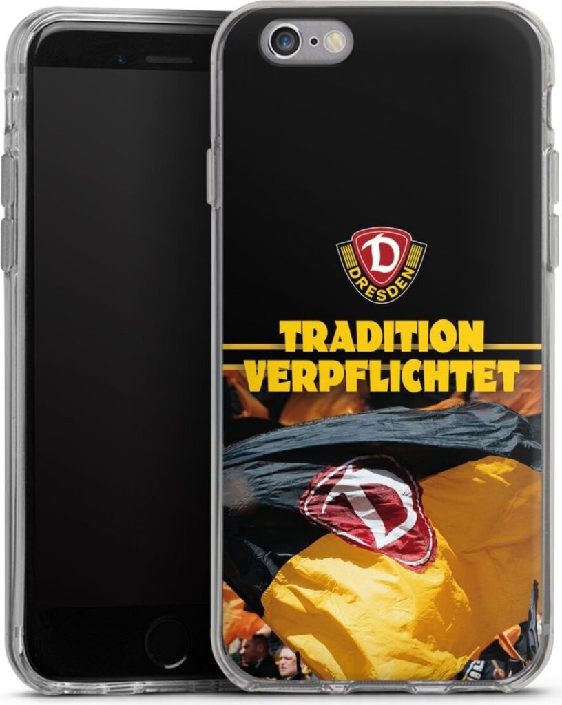 DeinDesign Handyhülle für Apple iPhone 6s Silikon Hülle Case Smartphone Schutzhülle Fanartikel SG Dynamo Dresden SGD