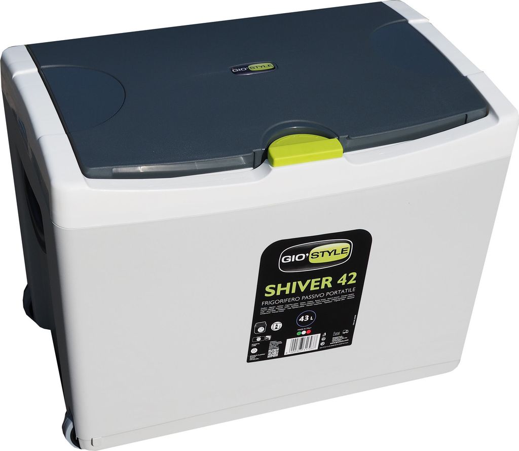 Kühlbox mit Rädern 42 Liter Kühlkiste Thermobox Trolley Camping Angeln Strand