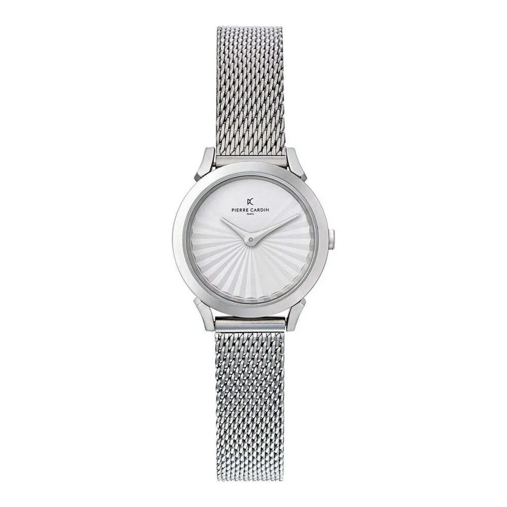 Montre Femme Pierre Cardin Pigalle Plissee CPI.2505 en Acier Doré Rose