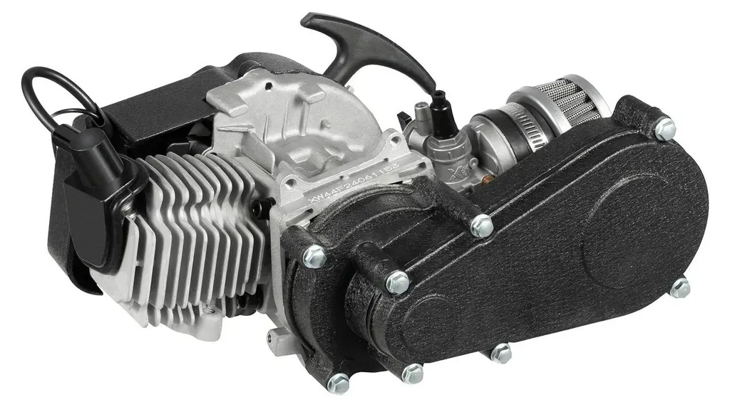 Moteur 2 temps 49,85 cm³ pour Pocket Bike Noir - Puissance 1,9 kW