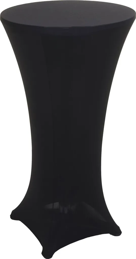 Set Tavolo Bistro HWC-J30: Design Pieghevole Ø 60cm e Cover Nera