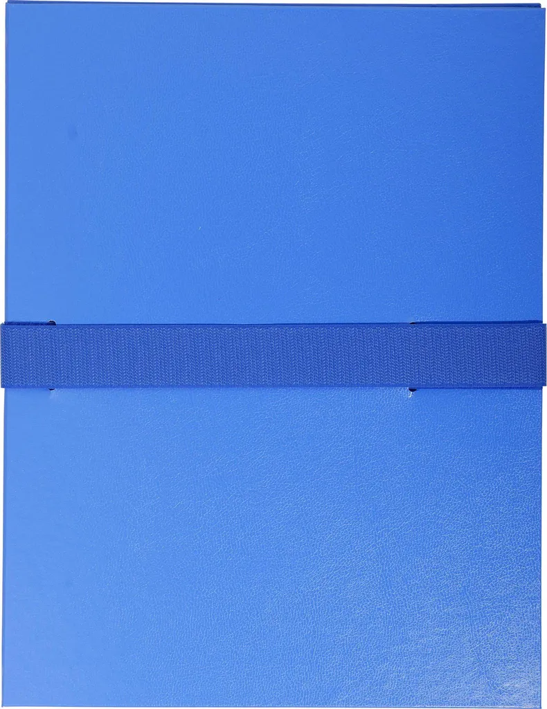 Chemise sangle 10x Exacompta 622E bleu: la solution au classement désordonné
